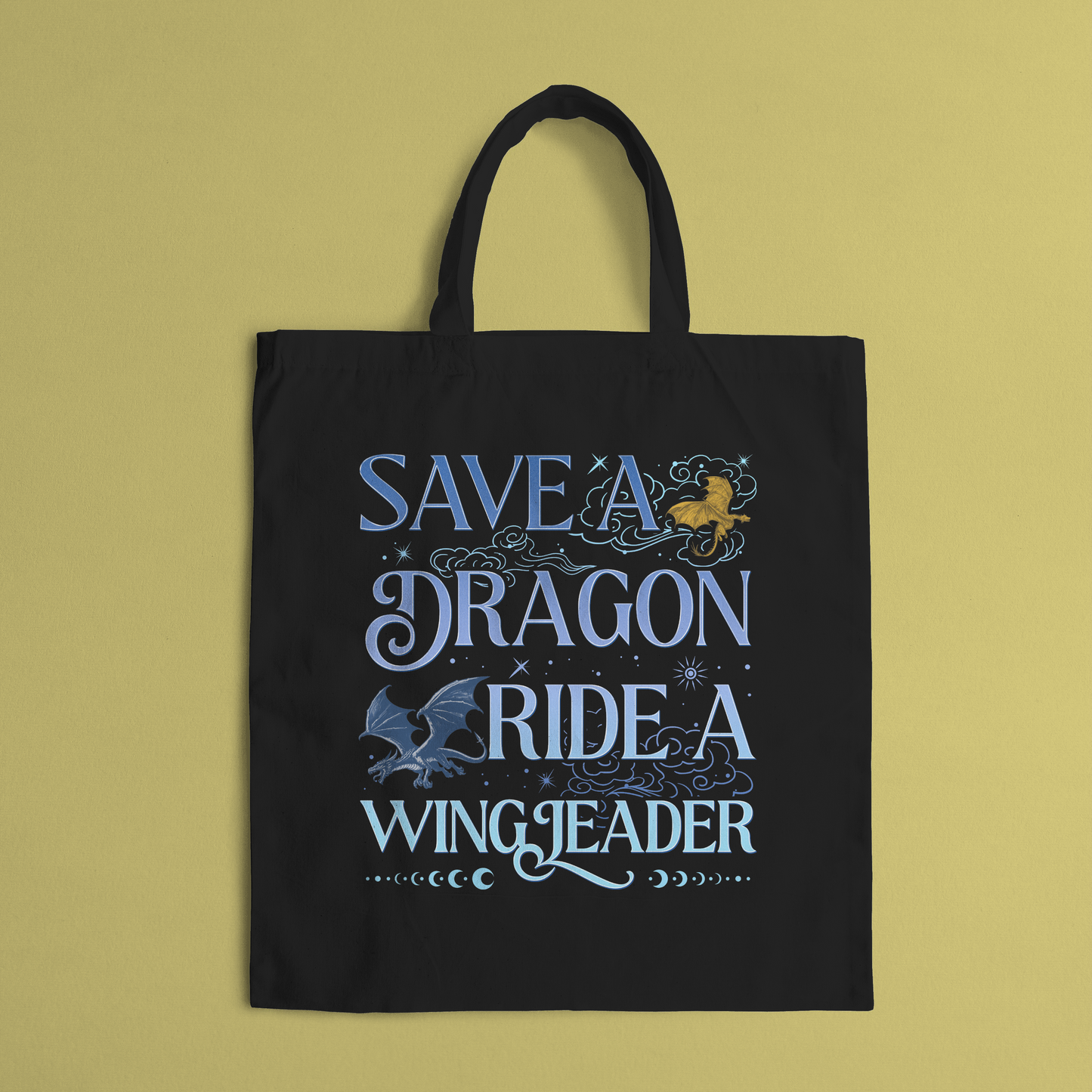 Fourth Wing “Save a dragon” bag