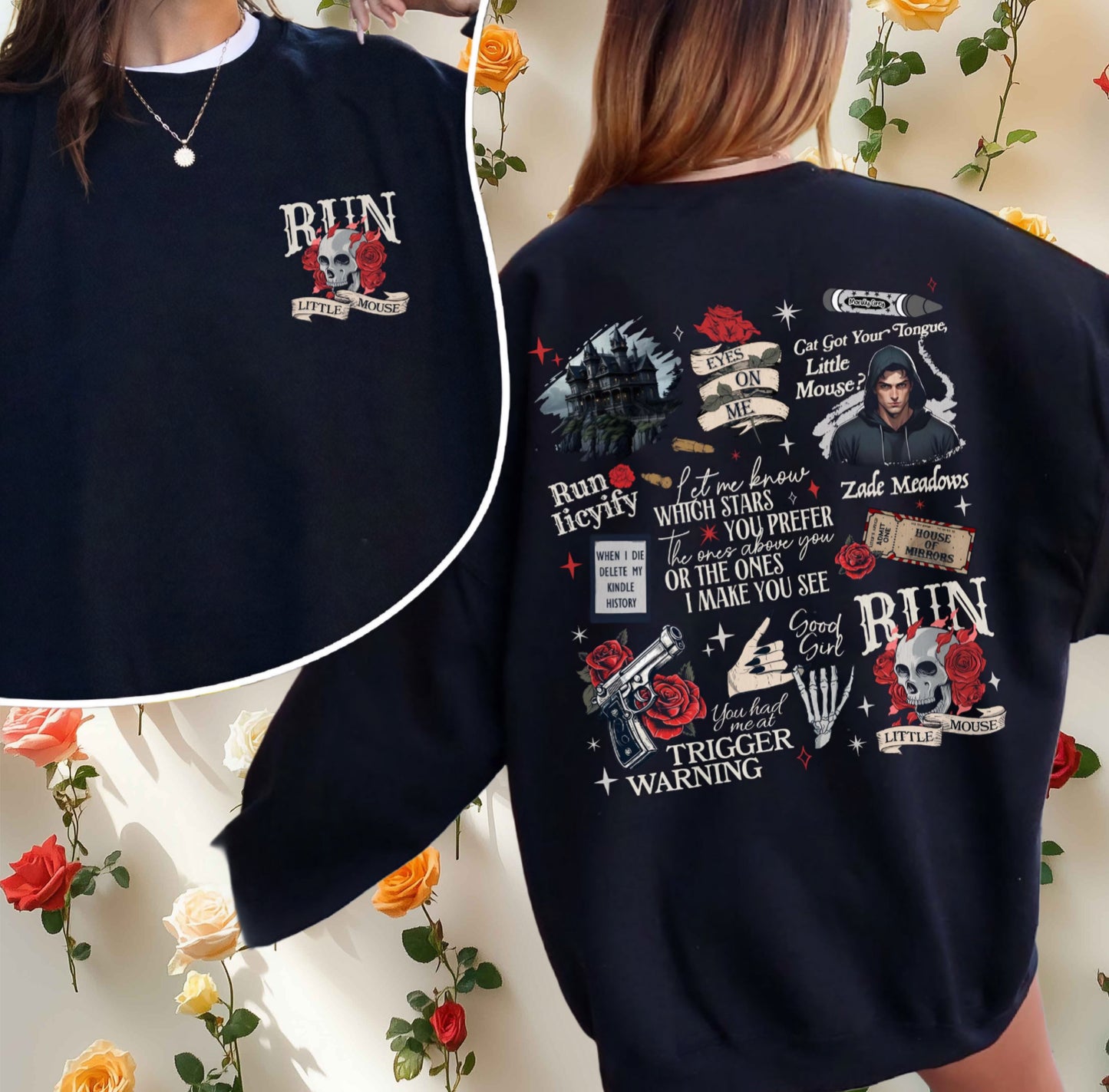 HA “Run Little Mouse” sweatshirt