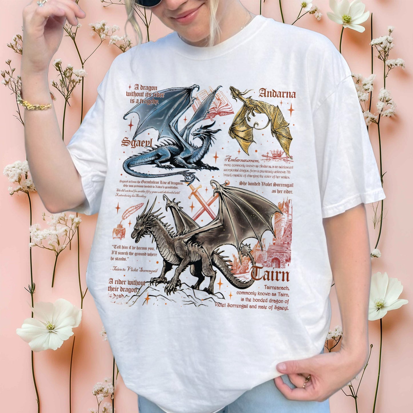 Fourth Wing “Dragons” T-Shirt