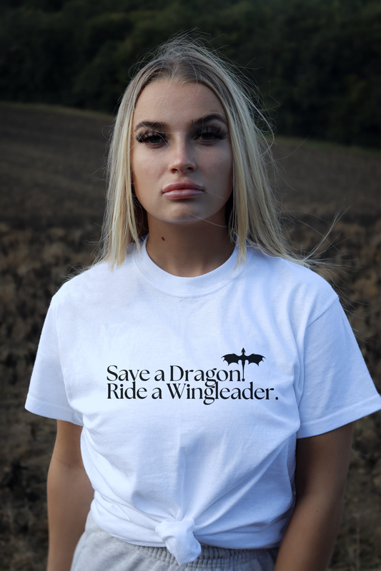 Fourth Wing “Save a dragon” T-Shirt