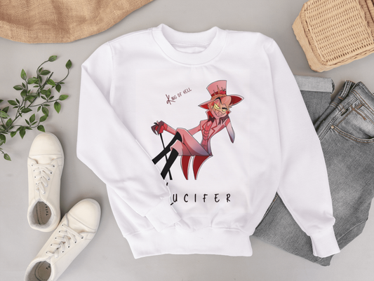Hazbin Hotel Lucifer sweatshirt