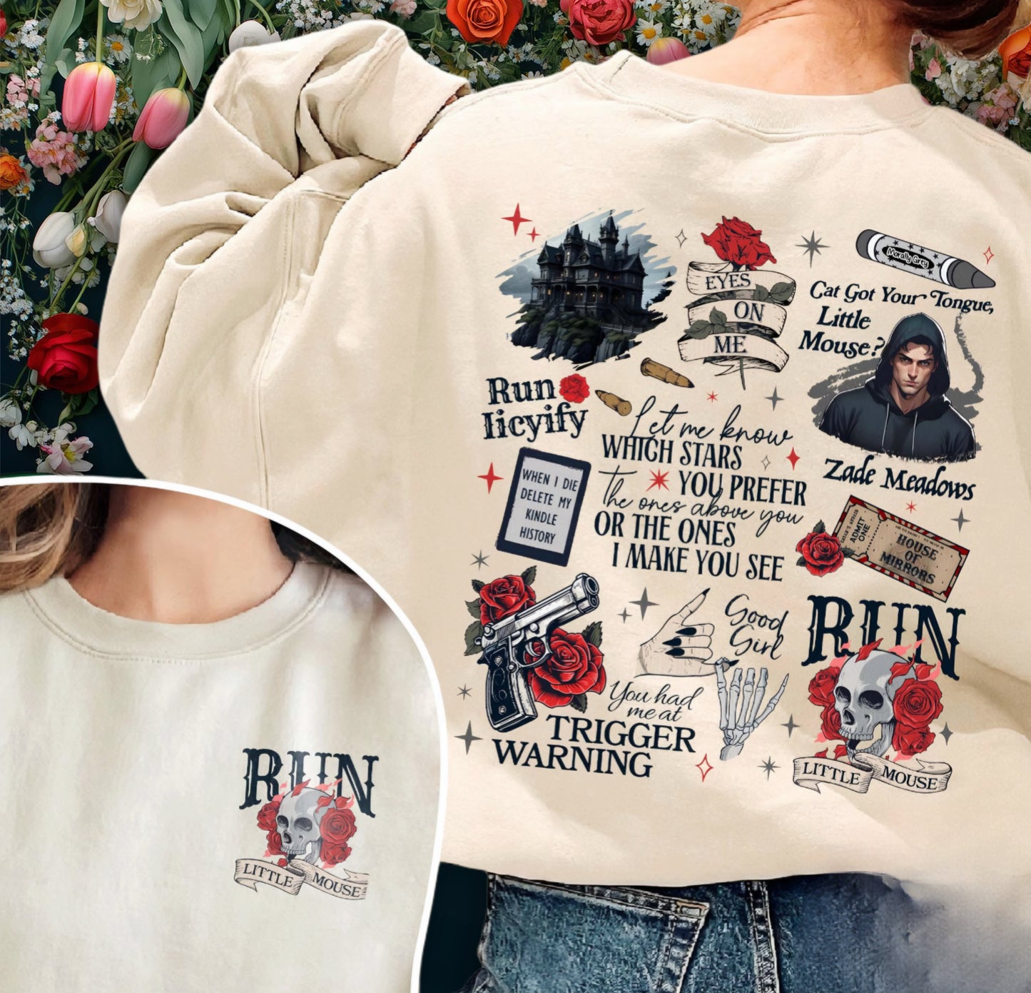 HA “Run Little Mouse” sweatshirt