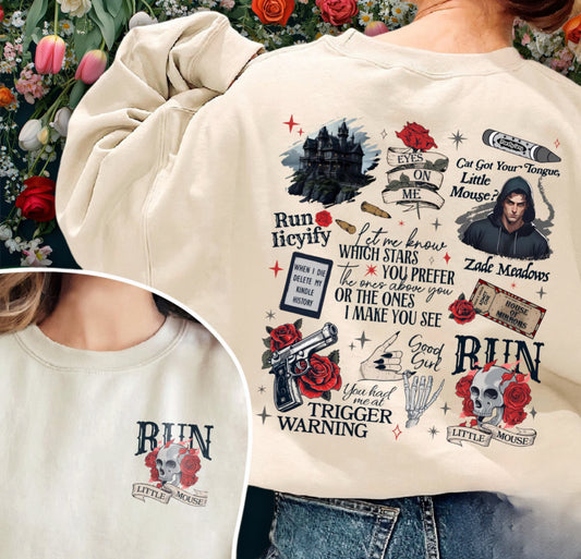 HA “Run Little Mouse” sweatshirt