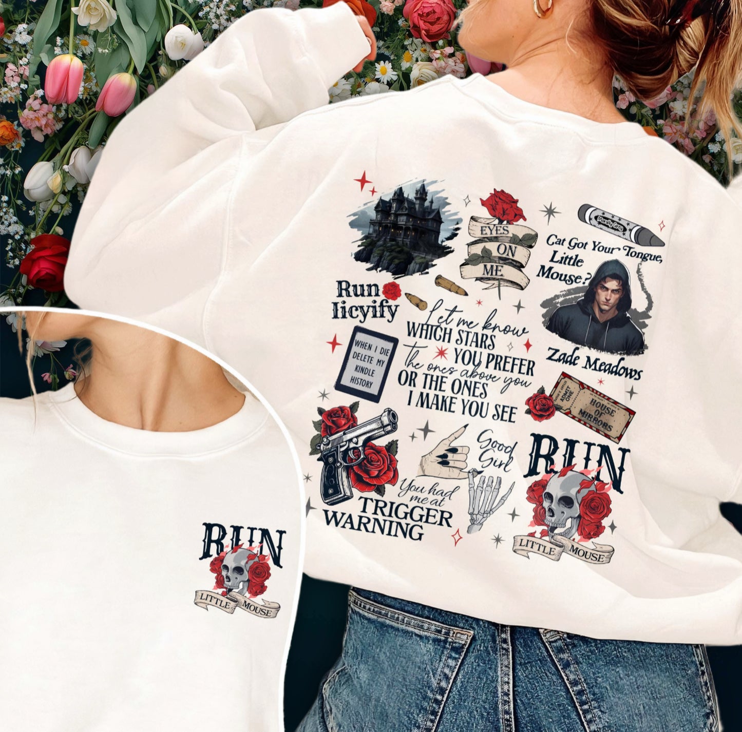 HA “Run Little Mouse” sweatshirt